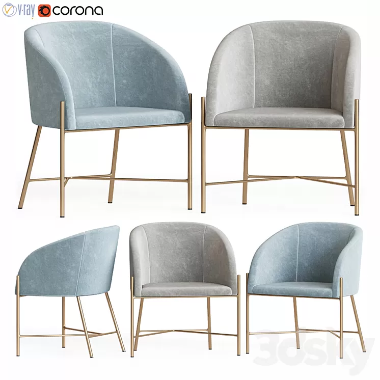 Deephouse Granada Chair 3D Model