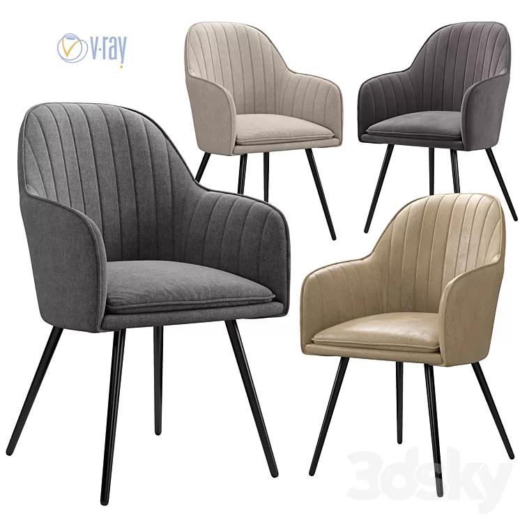 Deephouse. Lausanne's chair. 3D Model