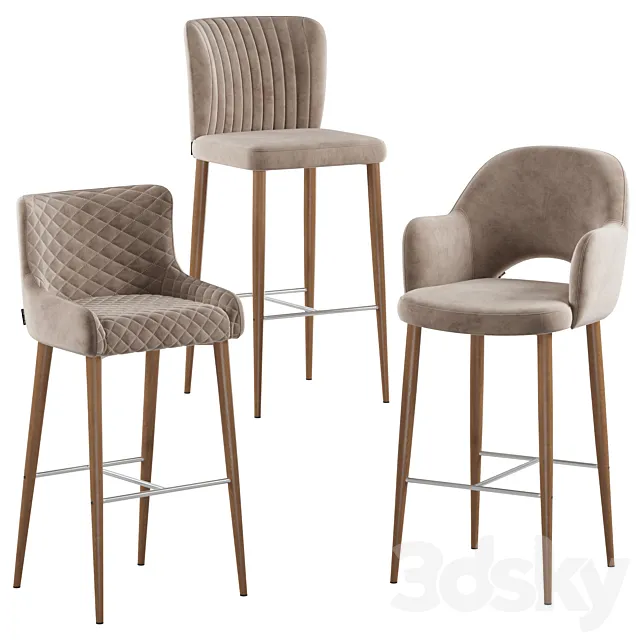 Deephouse Lion (Lyon) Cindy Martin chair 3DModel