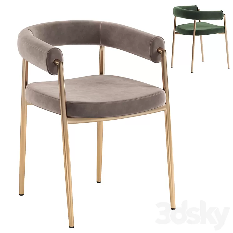 Deephouse Manchester Chair 3D Model Free
