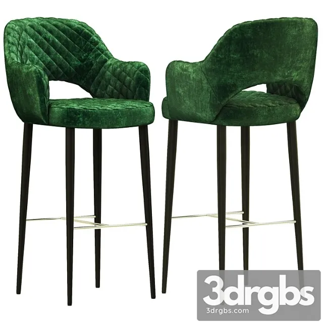 Deephouse martin bar stool 2 3D Model Free