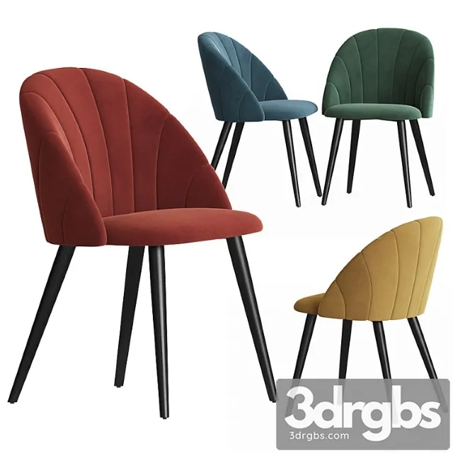 Deephouse paris dining chair 2 3D Model Free