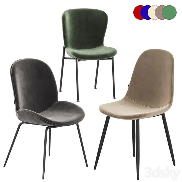 Deephouse stool Corsica San Remo Copenhagen 3D Model