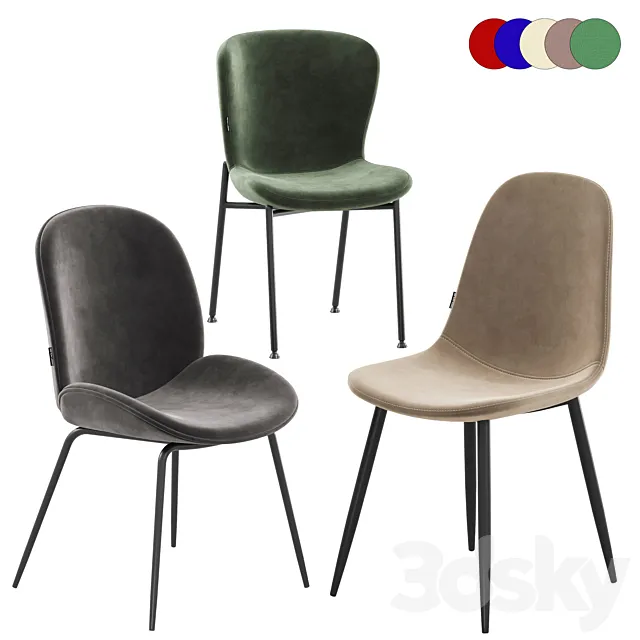 Deephouse stool Corsica San Remo Copenhagen 3D Model