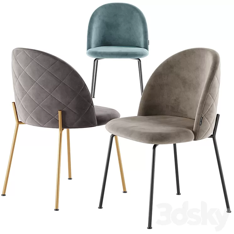 Deephouse stool Dijon 3D Model