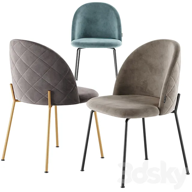 Deephouse stool Dijon 3DModel