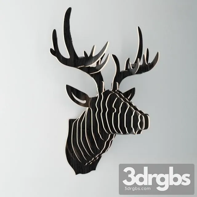 Deer Head 3D Model Free