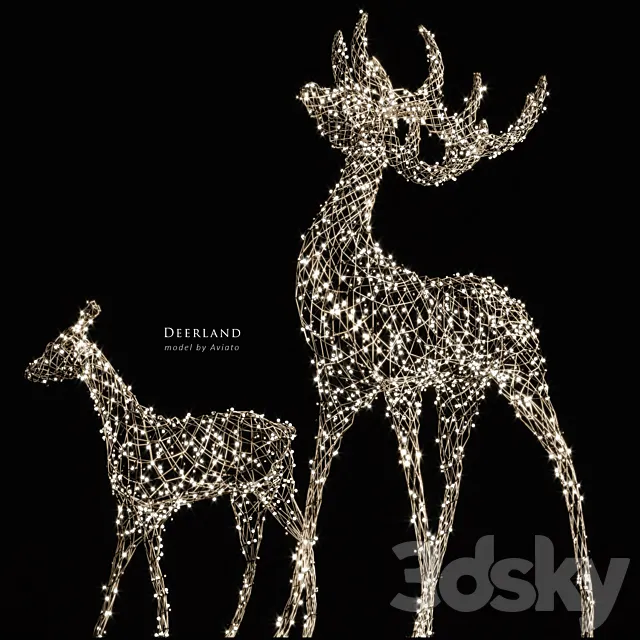 Deerland 3D Model