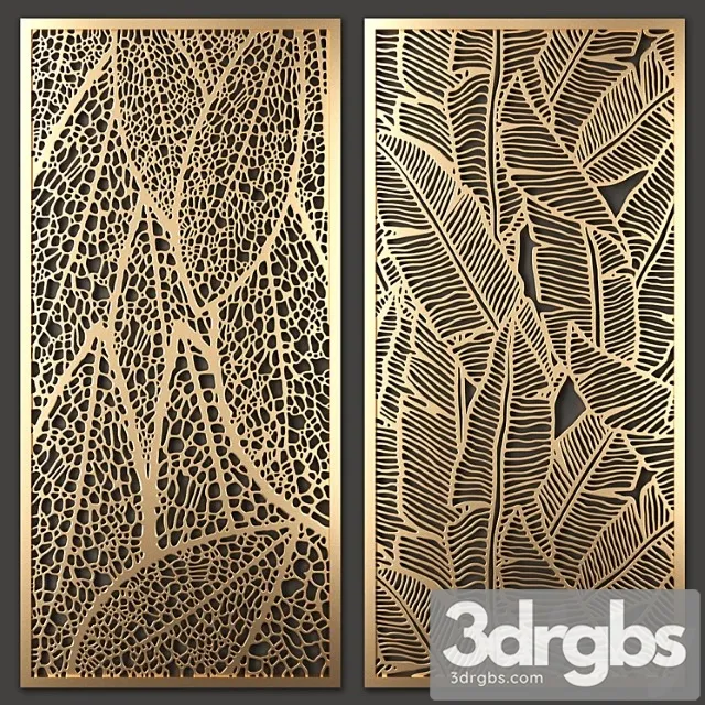 Dekorativnaia Panel 21 3D Model Free