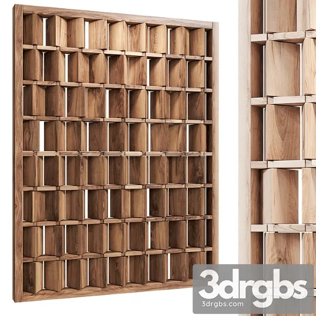 Dekorativnaia Peregorodka 151 3D Model Free