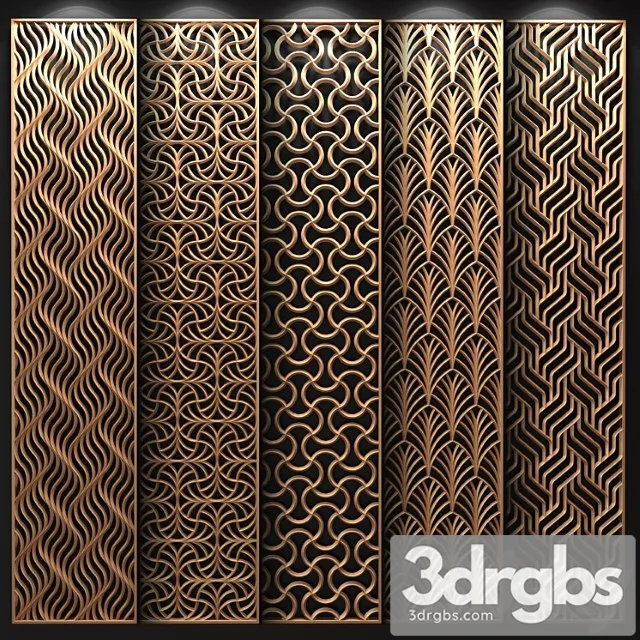 Dekorativnaia Peregorodka 17 3D Model Free