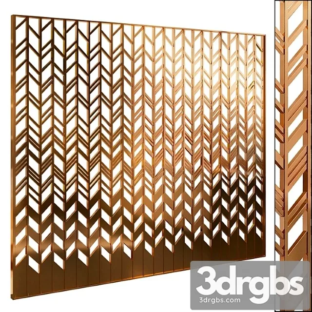 Dekorativnaia Peregorodka 68 1 3D Model Free