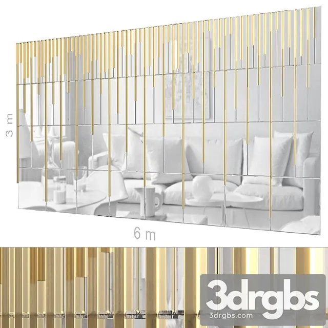 Dekorativnaia Stena 261 3D Model Free