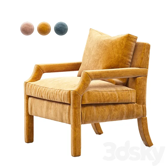 Delaney chair 3D Model