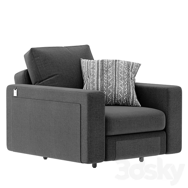 Delavega Armchair C101 3D Model