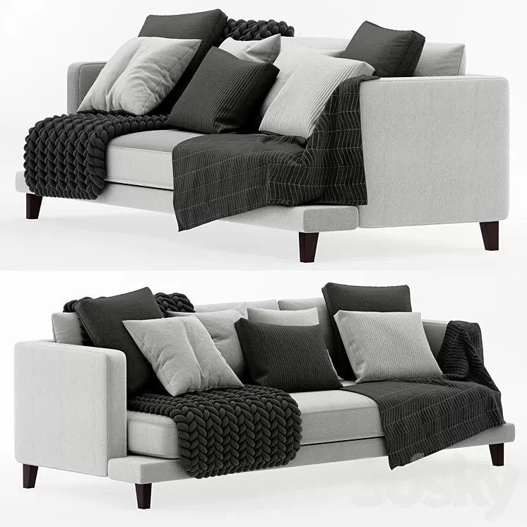 Delavega sofa a33 3D Model