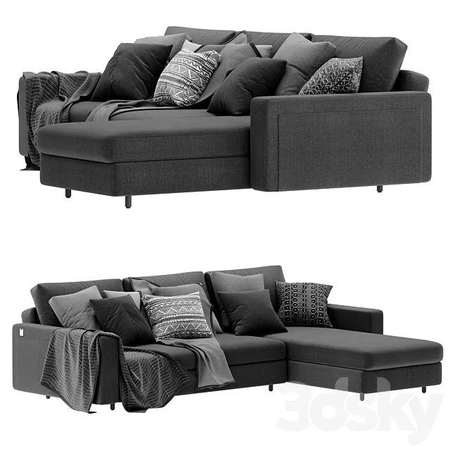 Delavega Sofa f101 3D Model