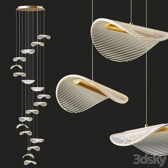 DELFINA lamps 3D Model