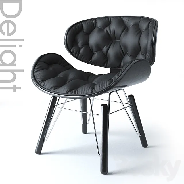Delight chair 3D Model