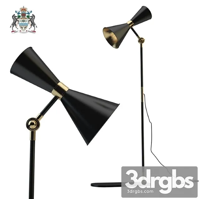 Delightfull cairo floor lamp 3D Model Free