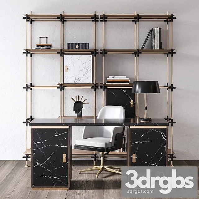 Delightfull Essential Home Luxxu Office Collection 3D Model Free