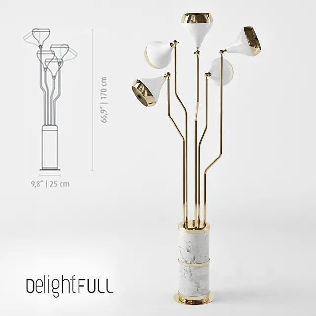 Delightfull. Hanna floor 3DModel