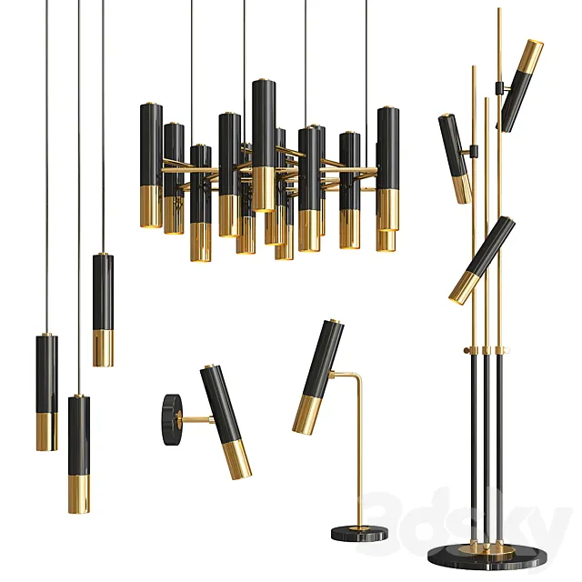 Delightfull Ike Collection - 5 types 3D Model