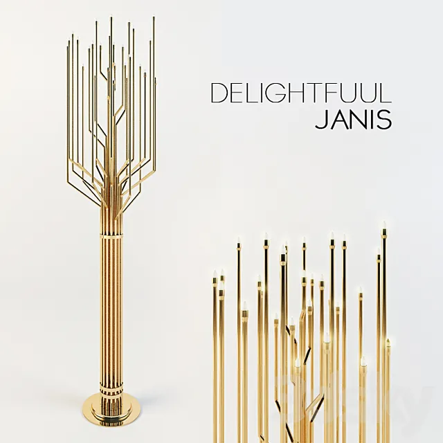 Delightfull Janis 3D Model