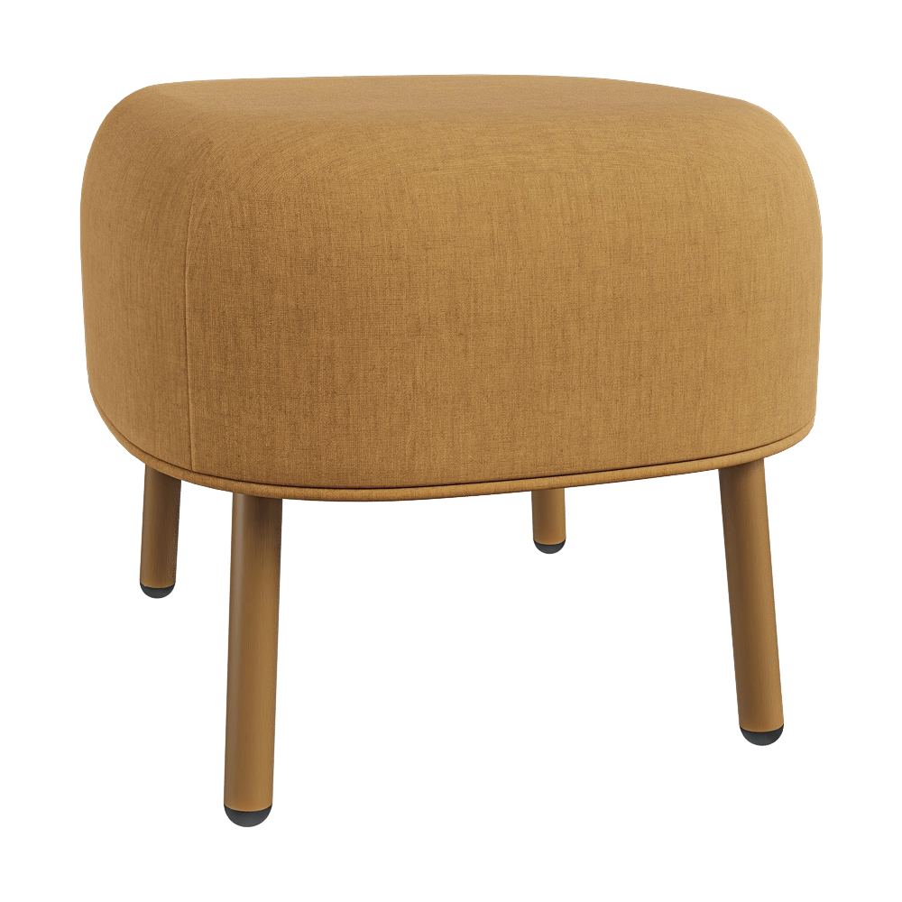 Delo - Footstool Kaef 3D Model