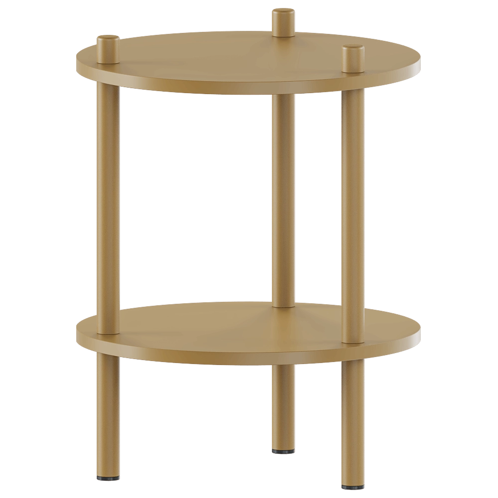 Delo - Low table PROST D45 3D Model