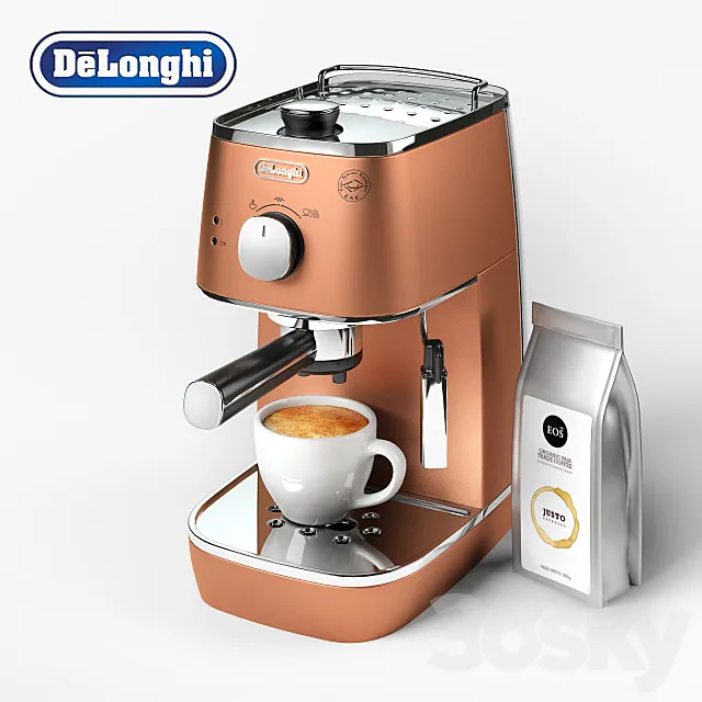 De'Longhi Distinta ECI 341.CP 3DModel