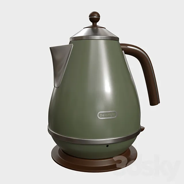 Delonghi Electric Kettle 3D Model