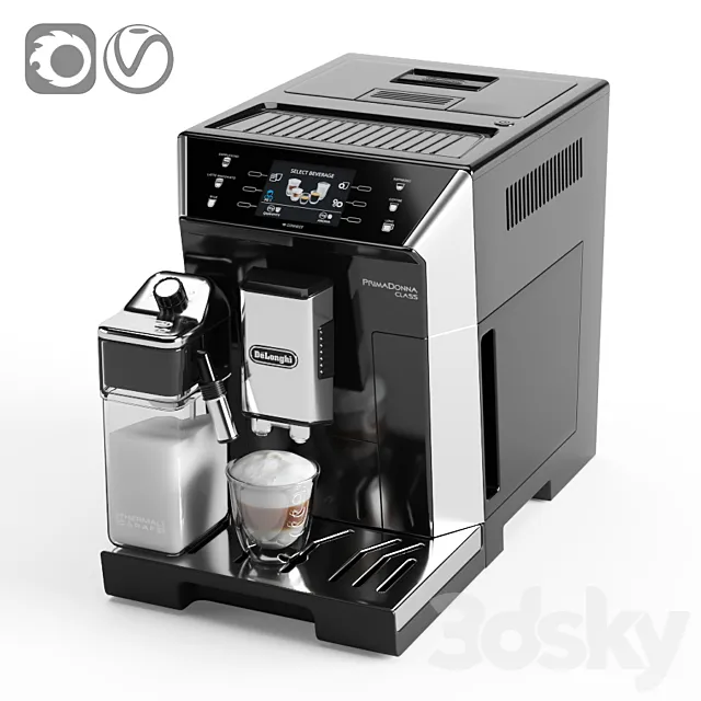De'Longhi PrimaDonna Class ECAM 550.55.SB 3D Model