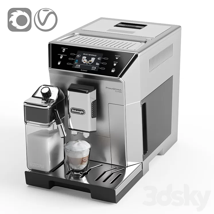 De'Longhi PrimaDonna Class ECAM 550.75.MS 3D Model