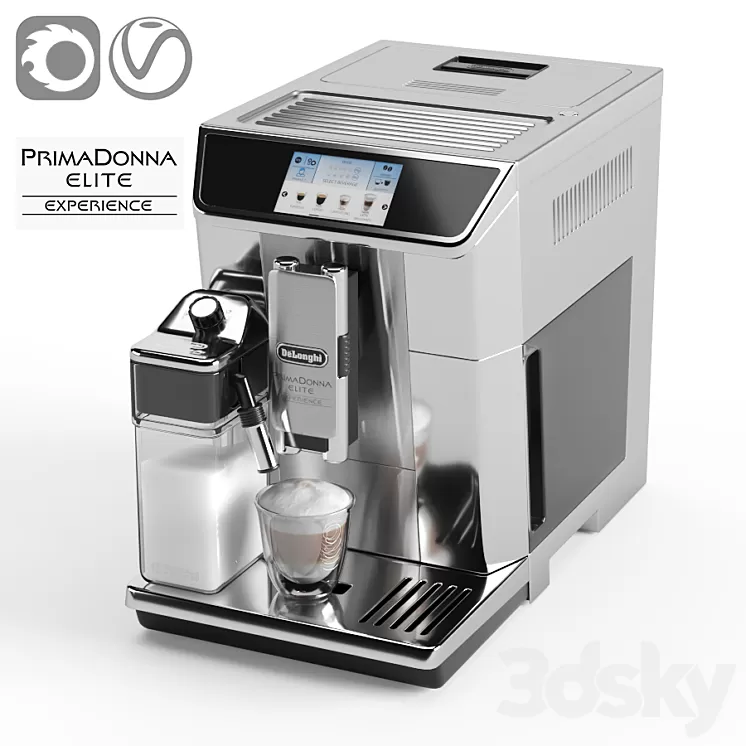 De'Longhi PrimaDonna Elite Experience ECAM 650.85.MS 3D Model