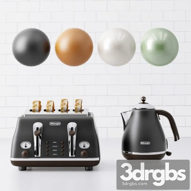 Delonghi Vintage Icona Collection 3D Model Free