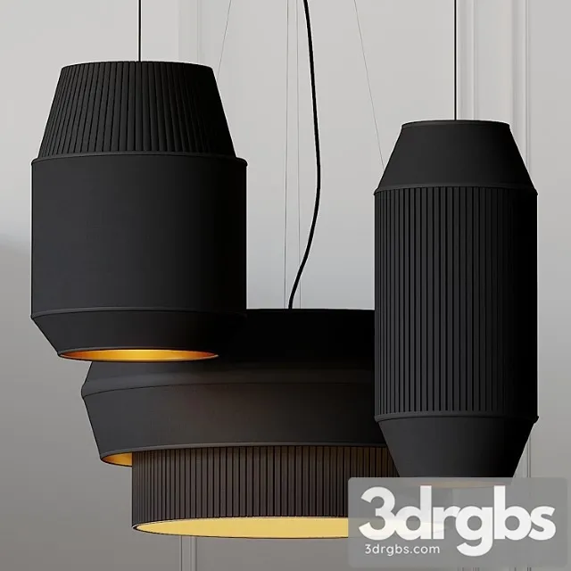 Delta iv-ii-iii pendant lights by rich brilliant willing 3D Model Free