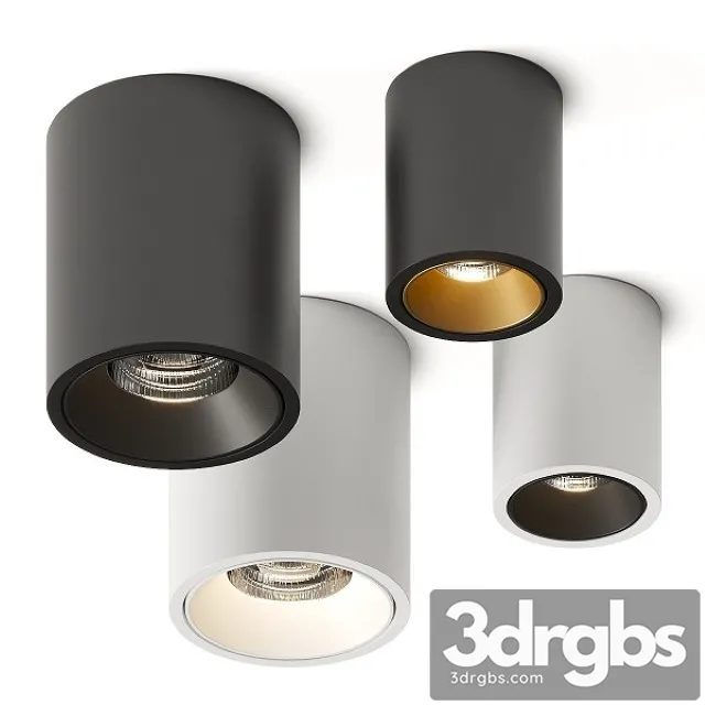 Delta Light Boxy R Spotlights 3D Model Free