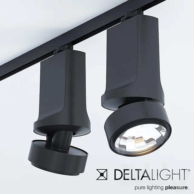 Delta Light Red Dot 3D Model