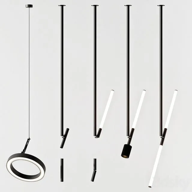 Delta Light Set 1 3D Model