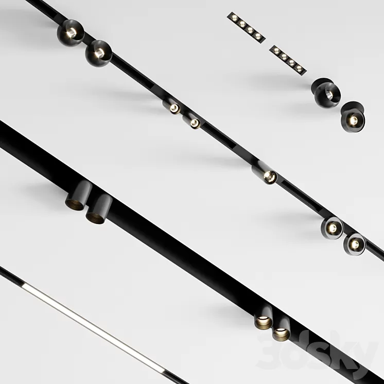 Delta Light Set 2 3D Model