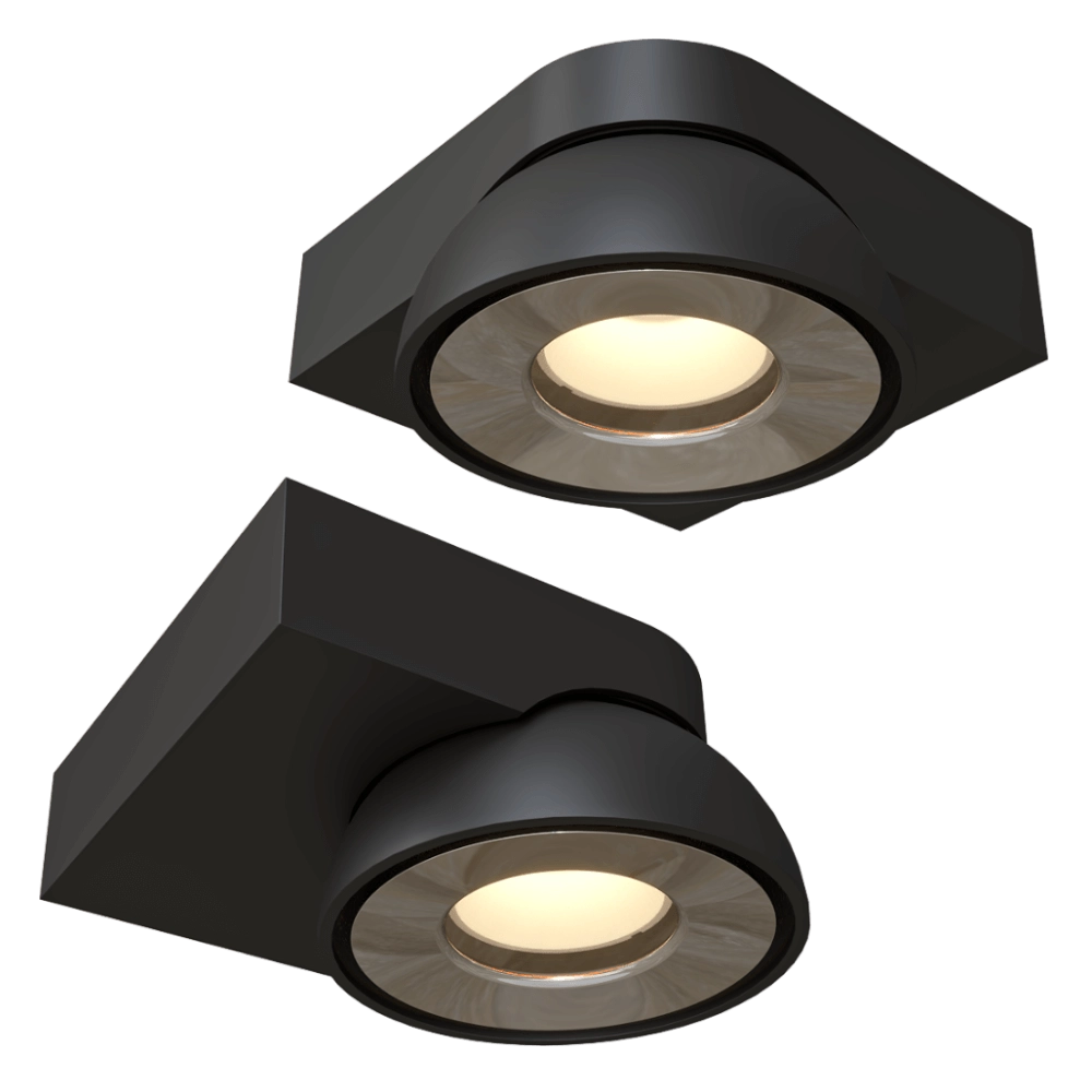 Delta Light - Spot light Tweeter M On 1 DIM8 3D Model