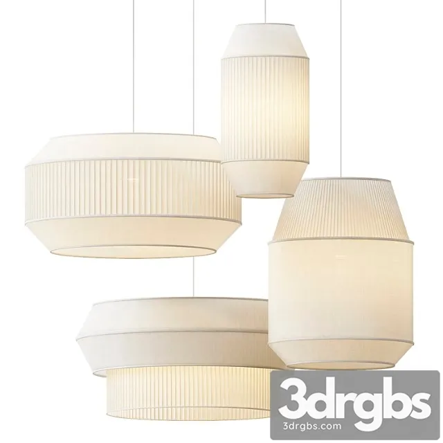 Delta Pendant Collection 3D Model Free