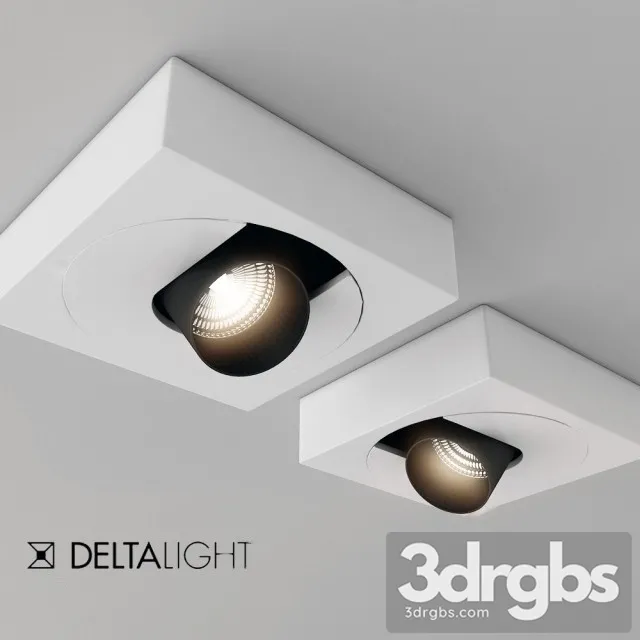 Deltali SPot Light 3D Model Free