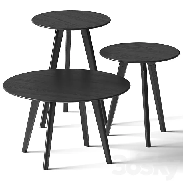 Dema EDGAR coffee tables 3D Model