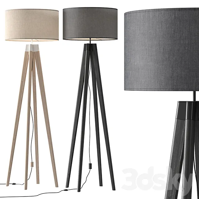 Dema Edgar Quadpod Floor Lamp 3DModel