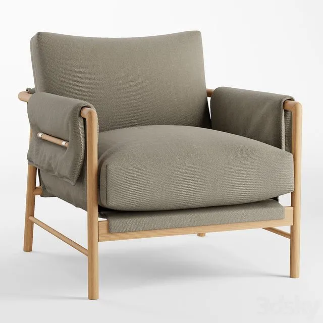 Demarco Lounge Chair 3D Model