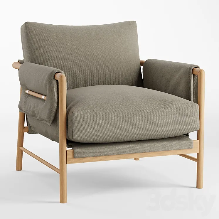 Demarco Lounge Chair 3D Model Free