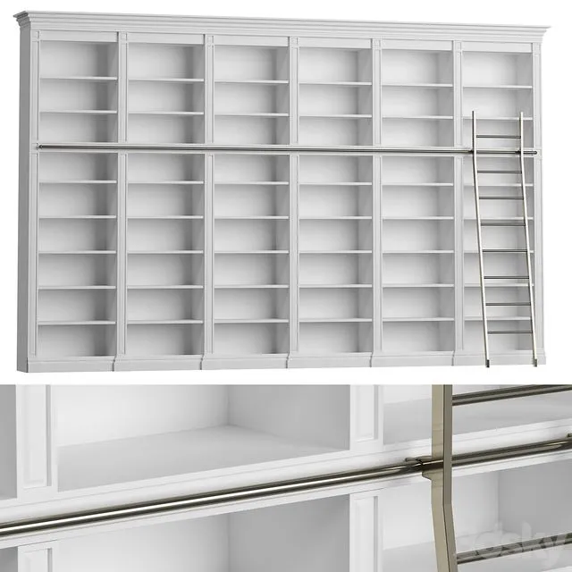 Deni Art Library 3D Model