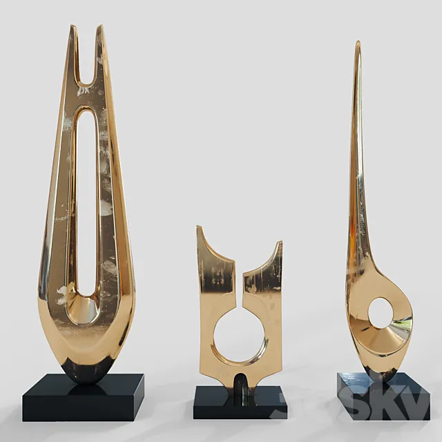 DENIS MITCHELL SCULPTURE SET 2 3DModel